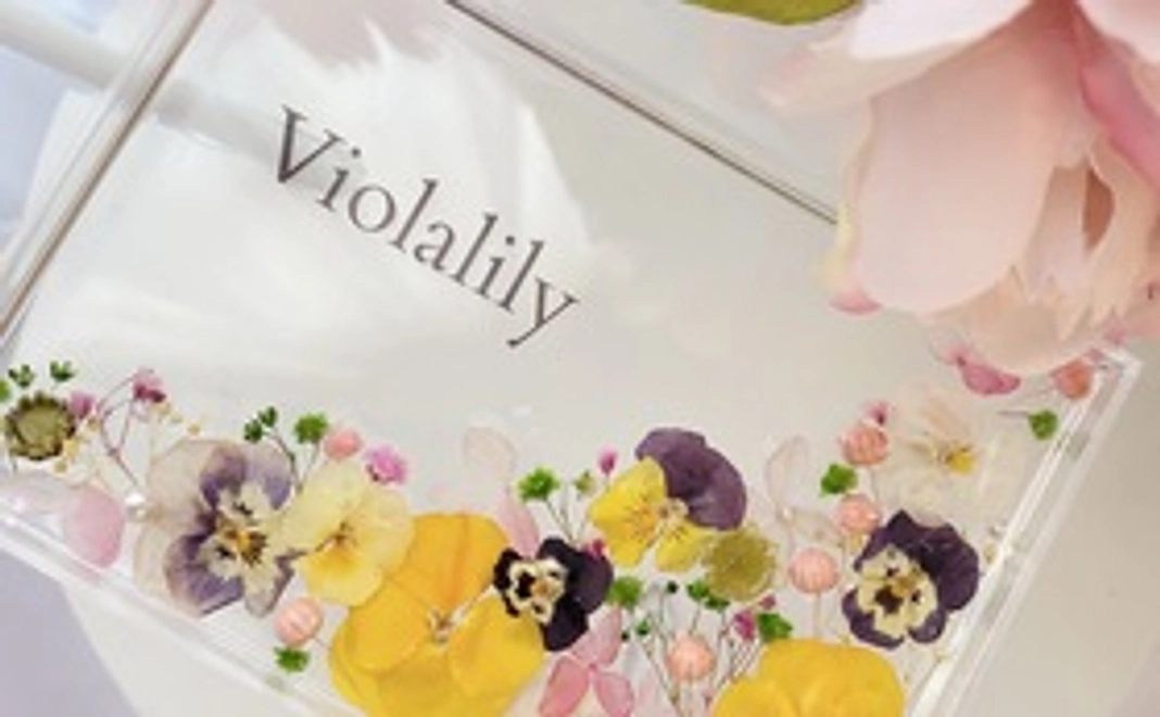 ハーバリウムプレート