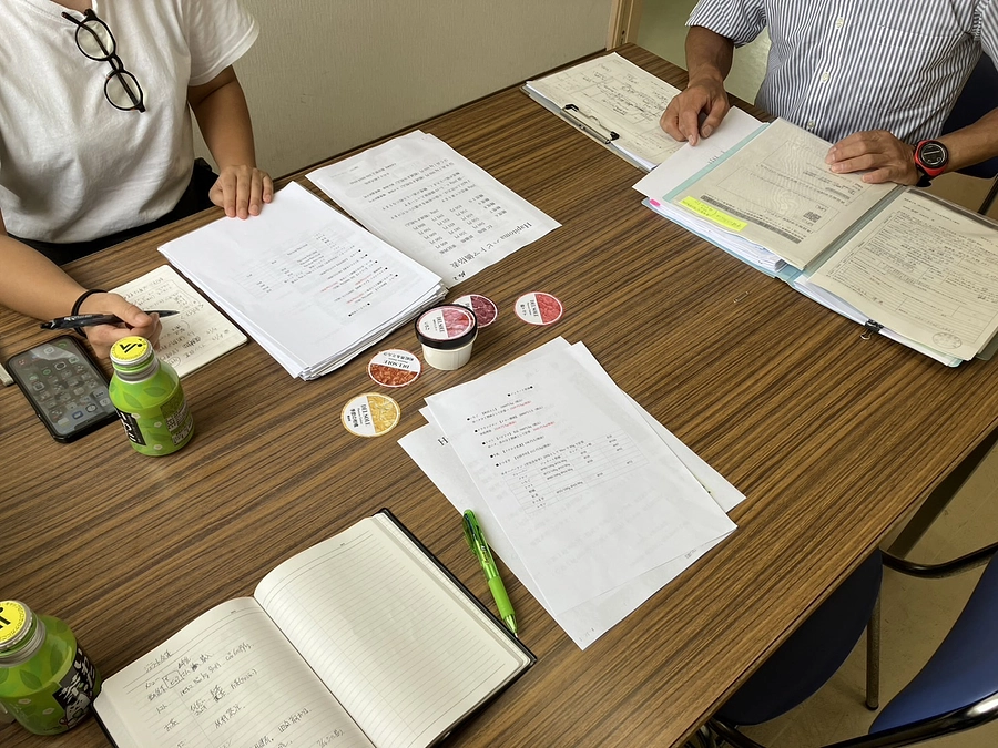 ジェラートの種類・カップデザインが大詰めに