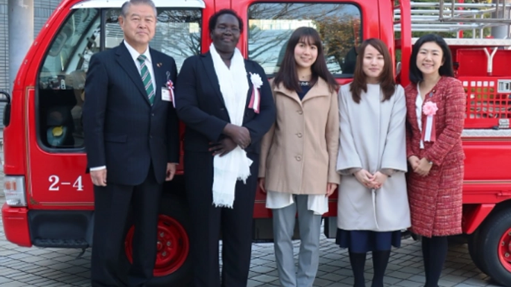 まだ使える消防車をウガンダに！日本から命のバトンを繋げたい！