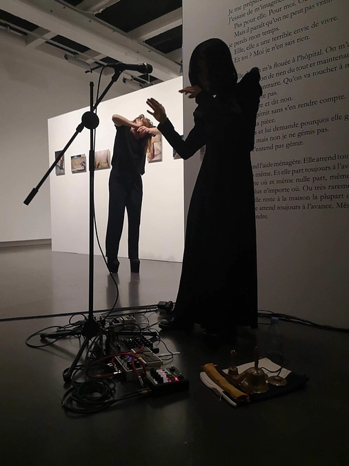 11/3 @Le Bal in Paris with Anna Gaïotti.