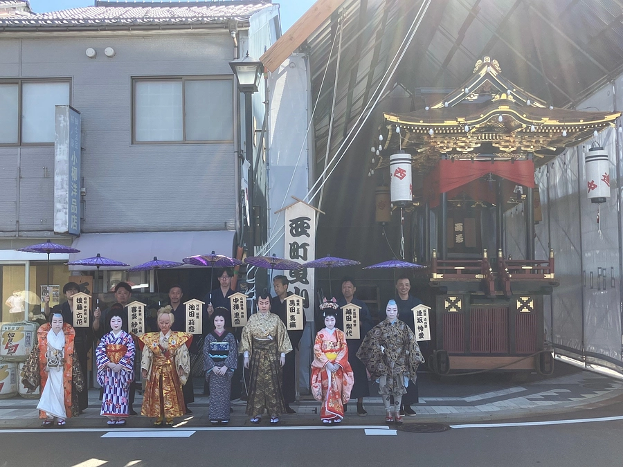 5/10 御旅祭り初日！まずは西町をお練りです