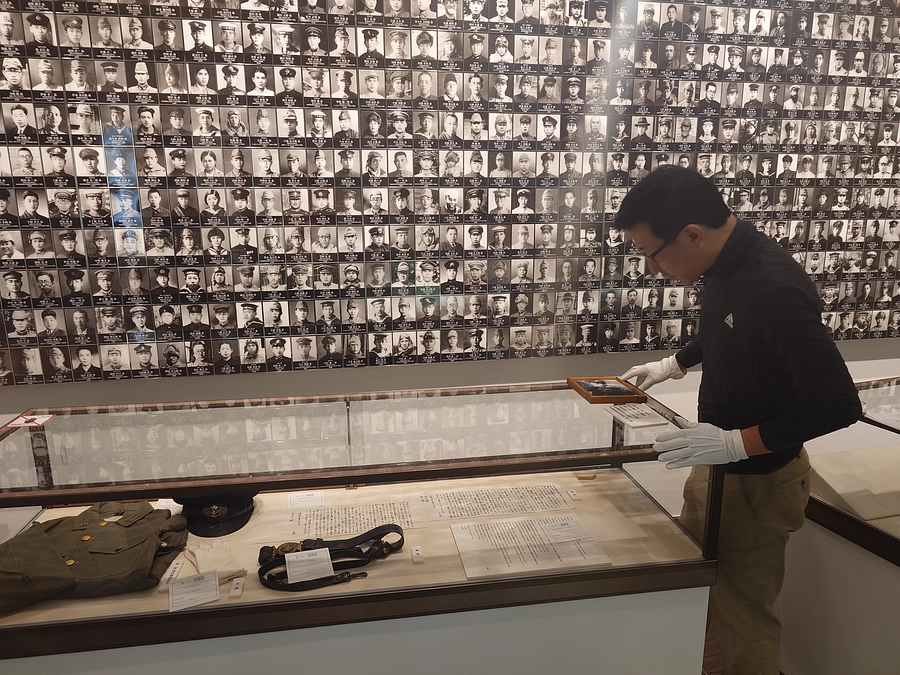 遊就館改修の様子③