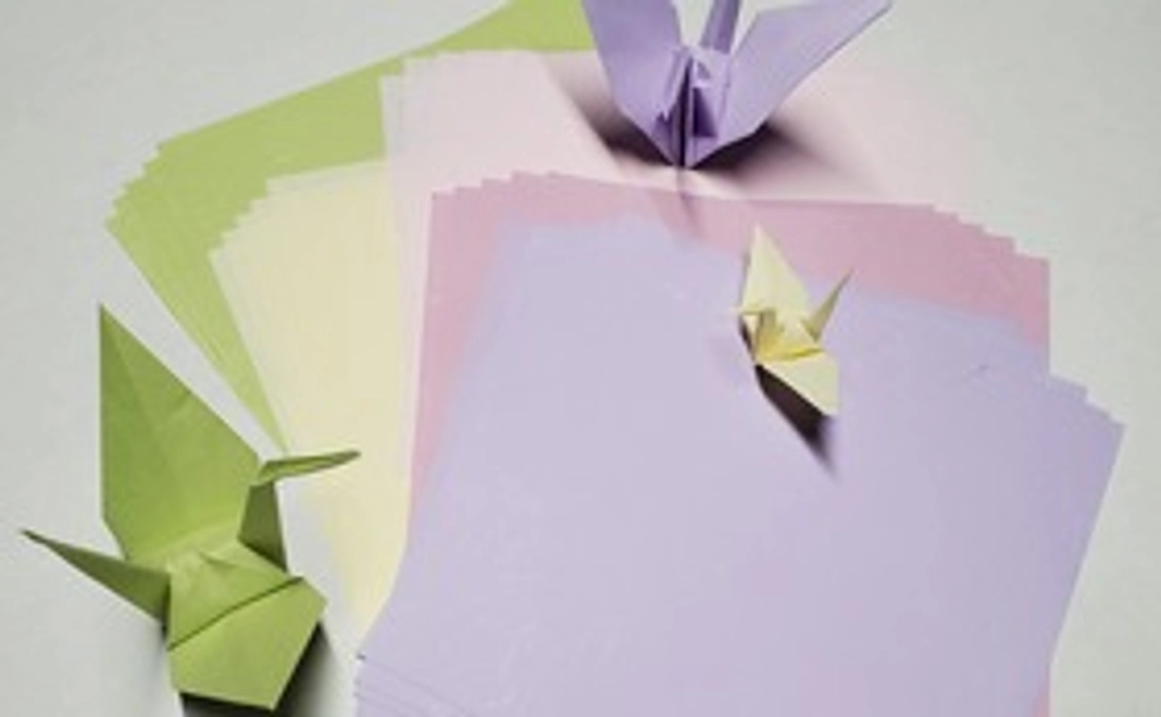 あの子と一緒に折り紙