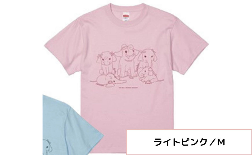 ＜7/12NEW＞結希＆4姉妹支援Tシャツ【ライトピンク／M】＋バッジ