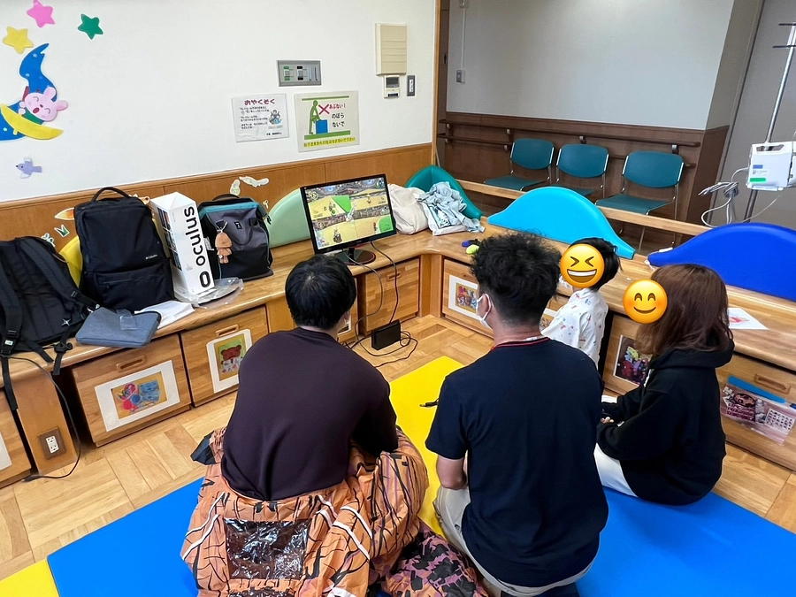 1回目 in 小児病棟　(森田)