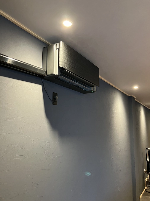 エアコンを増設いたしました！