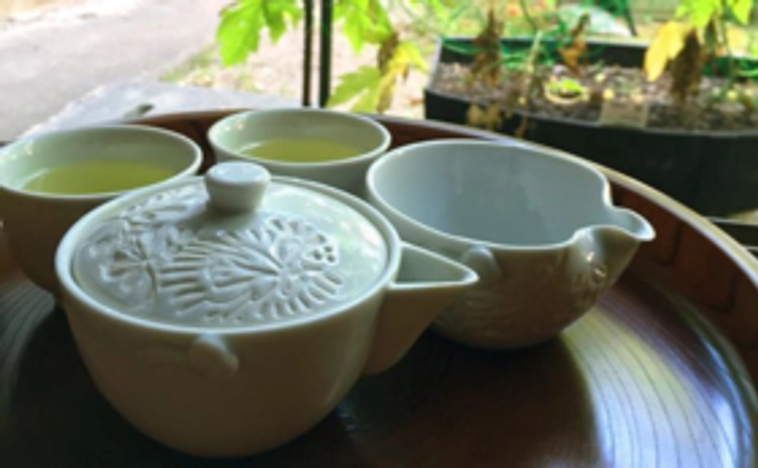 伝統工芸「出石焼き」こだわりの茶器セット