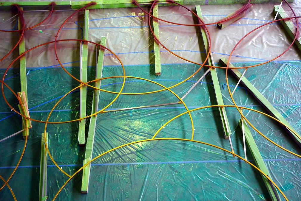 金属の輪の陰影をつける塗装のご報告