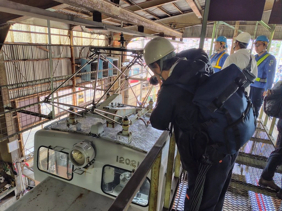 11/1　地鉄車庫見学ツアーの開催　inちてつ電車フェスティバル