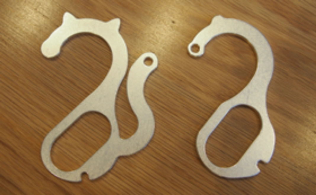 マグネシウム製フック「マグクリーン」1個