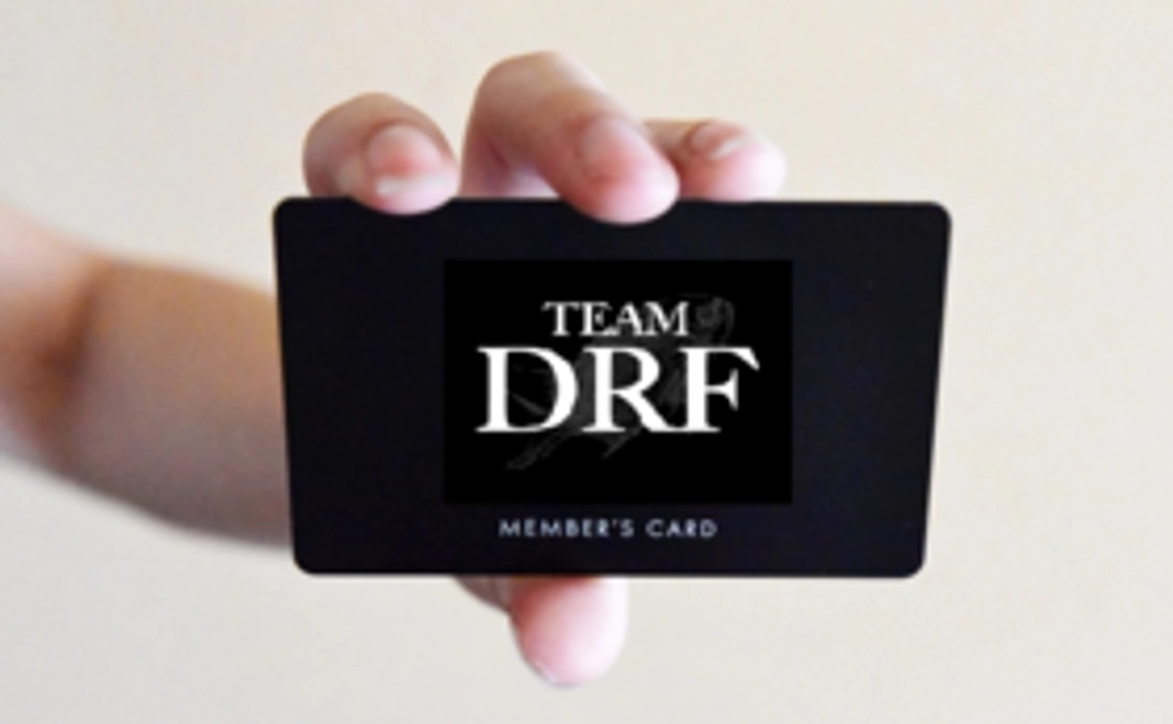チームDRF応援サポーターカード