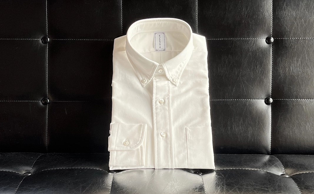 サカノシタノデニム/オックスフォードボタンダウンカラーシャツPC01(ポケット)