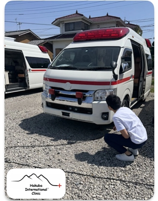 救急車　購入しました！！！