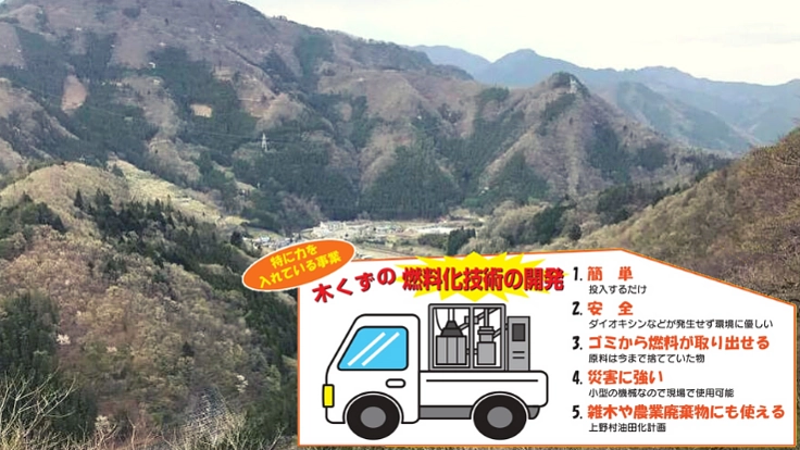 木から生まれるバイオ燃料「森油」をつくる仕組みを開発したい！