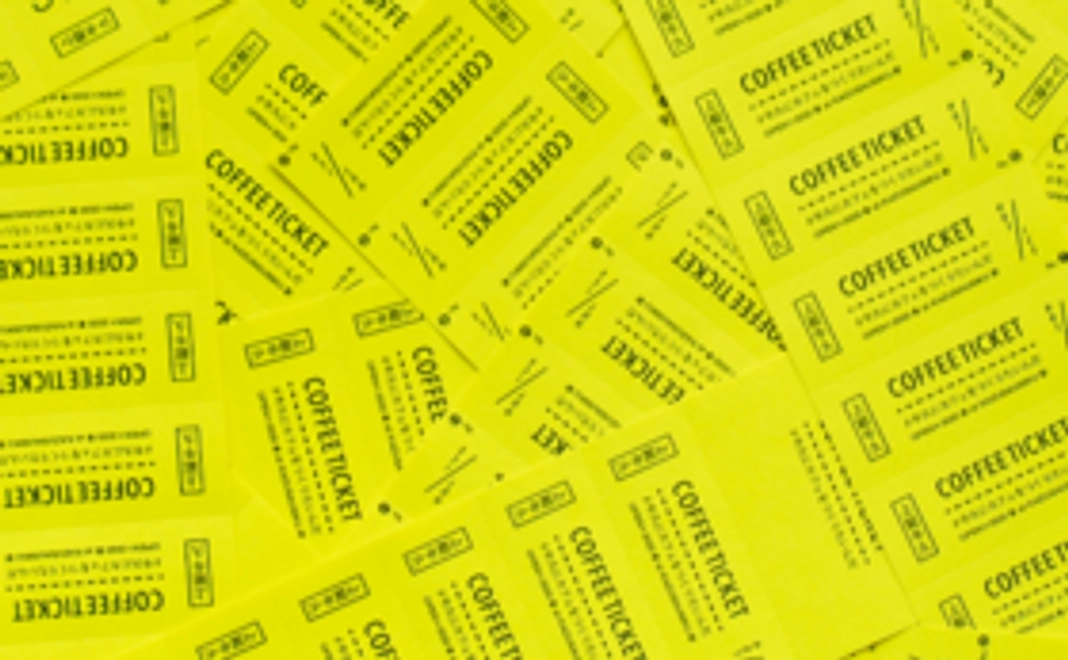 毎日にコーヒーを。コーヒーチケット２５枚