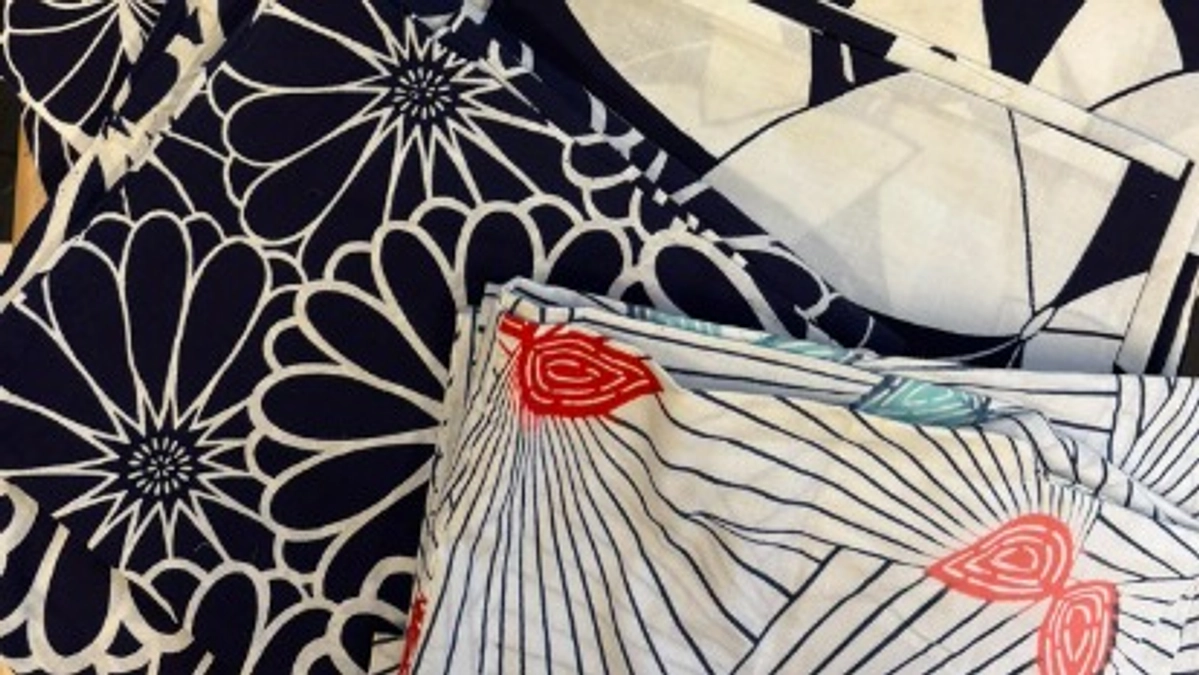 浴衣を寄付していただきました