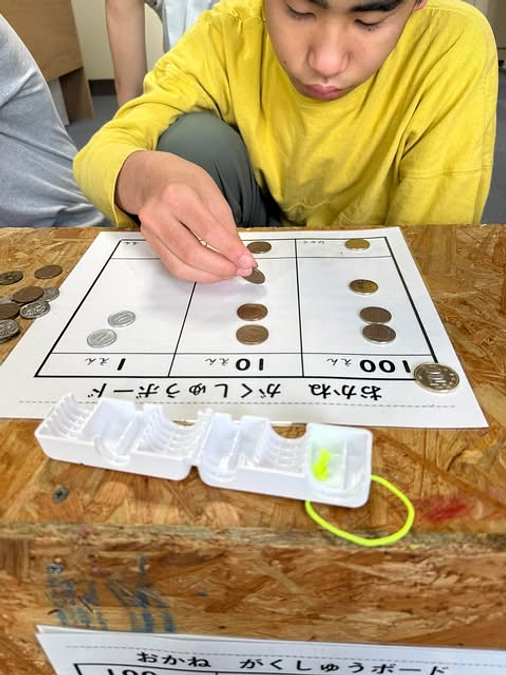 放課後デイ豆庭さんで、ニコニコインお買い物講座をしました！！