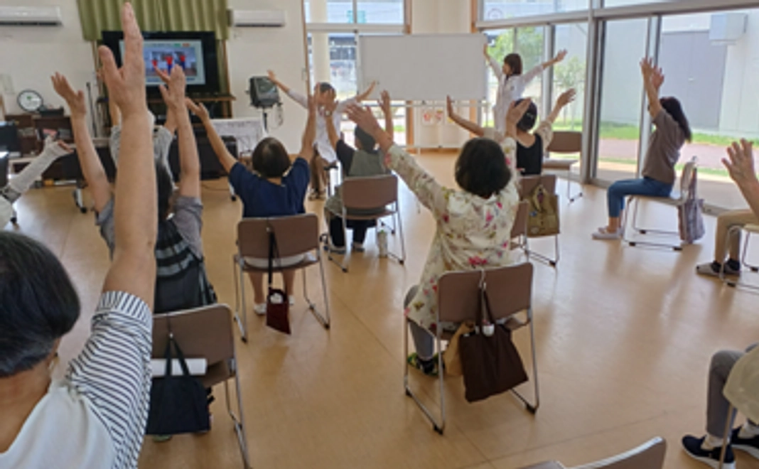 なみきのヨリドコに社名や氏名のプレートを掲示＋健康セミナー（90分程度想定）