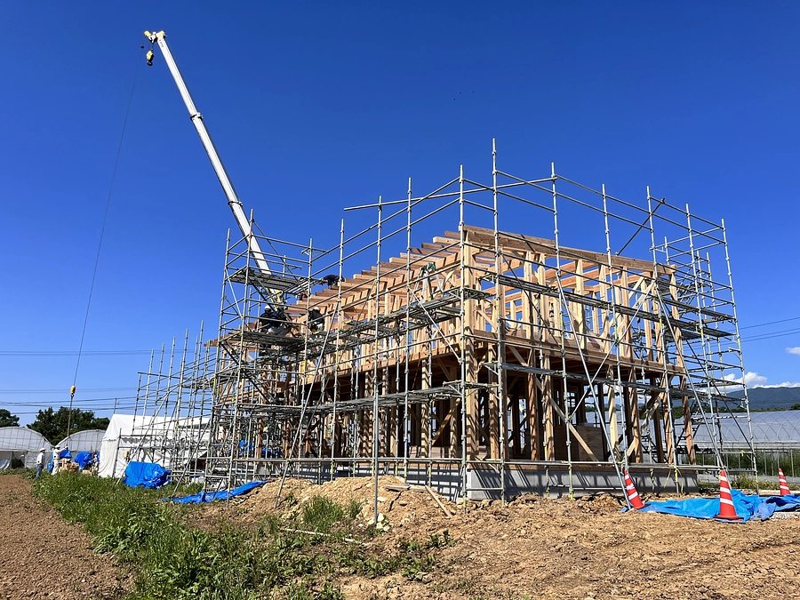 &moreの骨格が出来上がってきました！