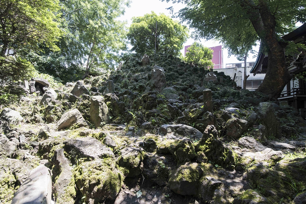 都内のおすすめ富士塚　その５（小野照崎神社 下谷坂本の富士）