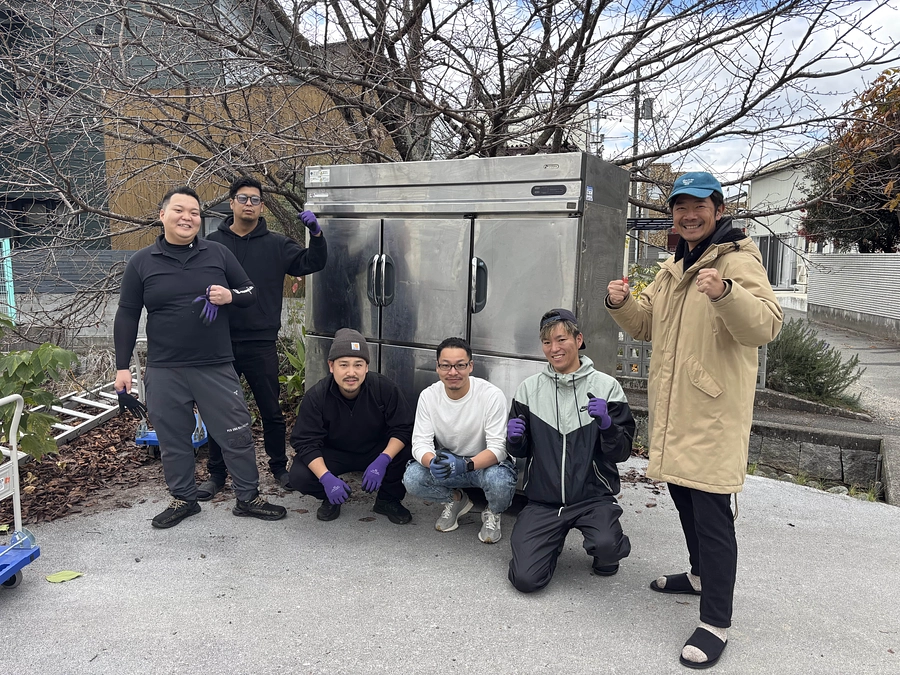 12/17(火) 大型冷蔵庫搬送完了