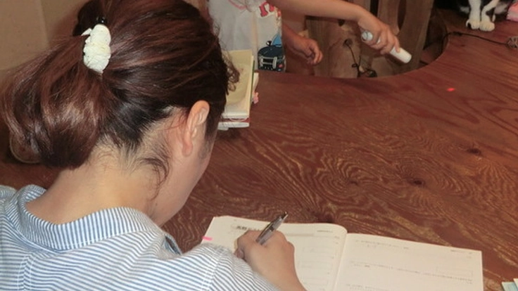 シングルマザーが看護受験に挑戦　塾・親子指導で夢を叶えたい！