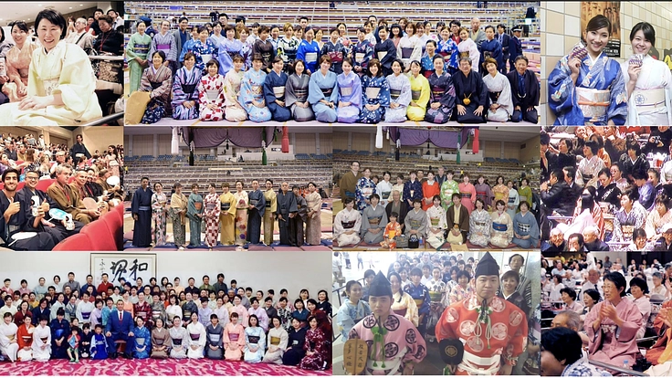 46年ぶりの大相撲桐生場所!中高生に『着物de大相撲』の体験を!