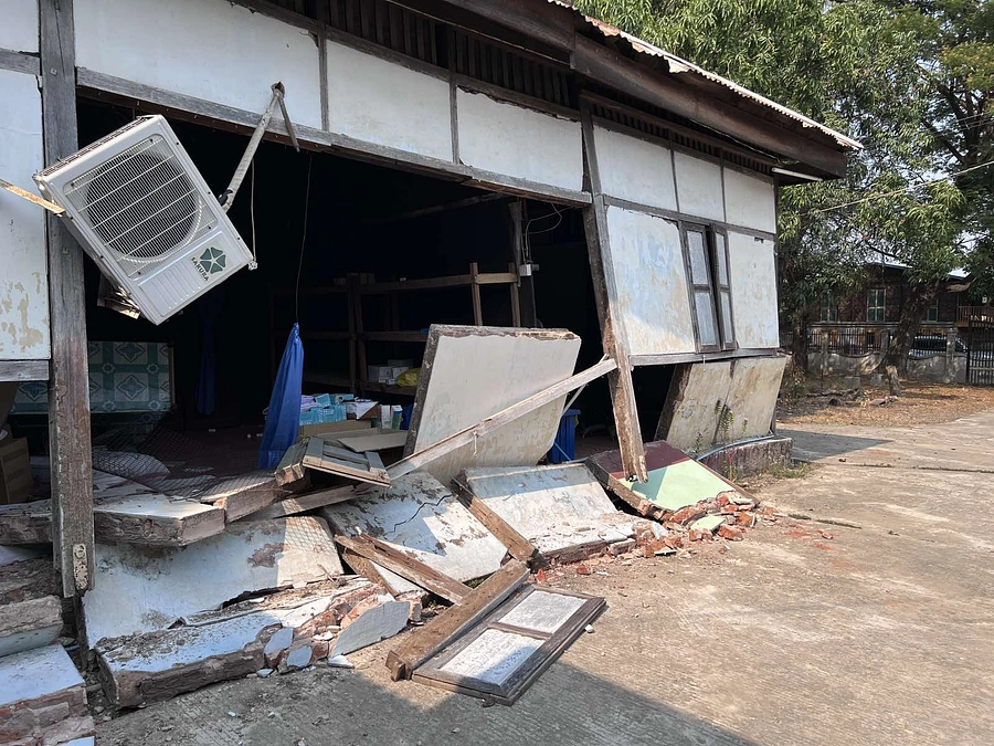 被災状況と支援について　現地からの報告3（レウェイ郡）