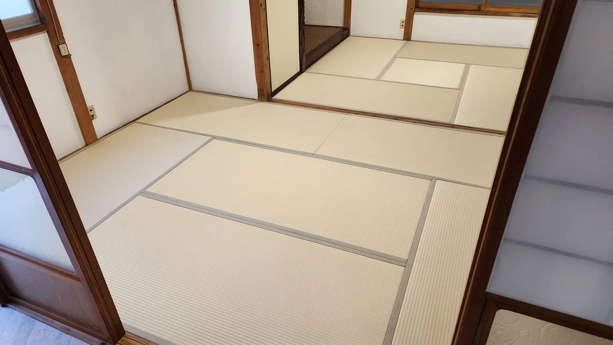 畳替えをしました！