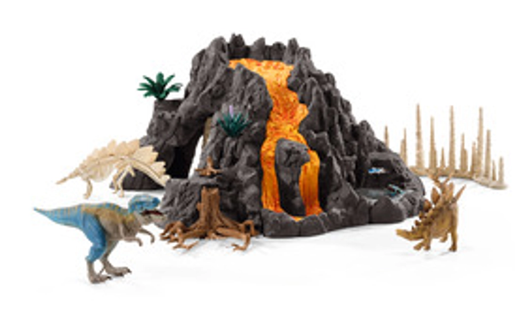 寄付額4000円！『大火山とティラノサウルス 恐竜ビッグセット』