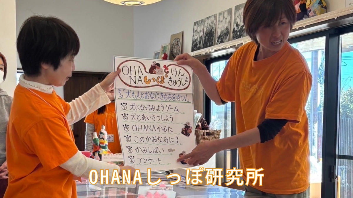 【啓発活動】-OHANAしっぽ研究所-