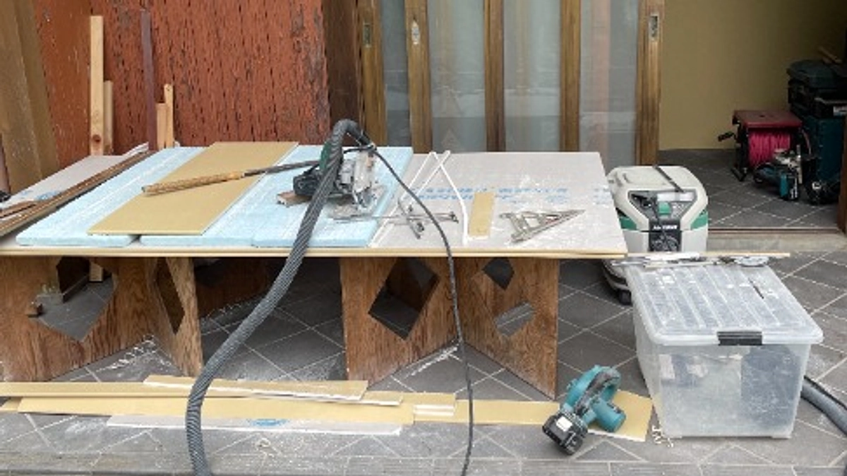 皆様をお迎えできるよう、改装を行っています