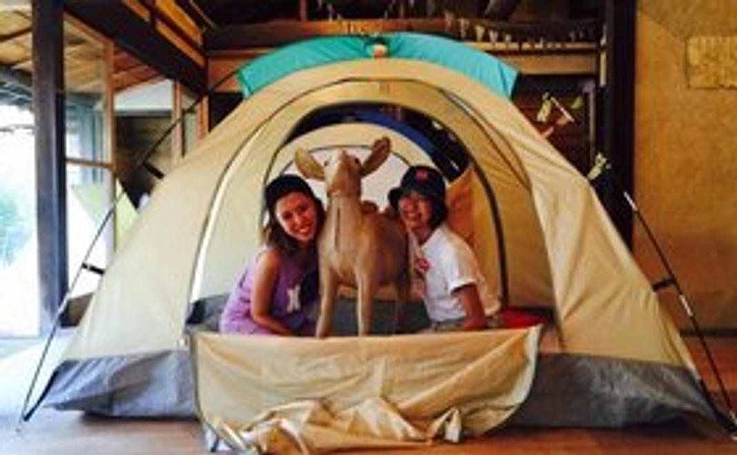 【スーパー早割】瀬戸芸に間に合う！島小屋テントステイ1泊2日朝食付きペアチケット