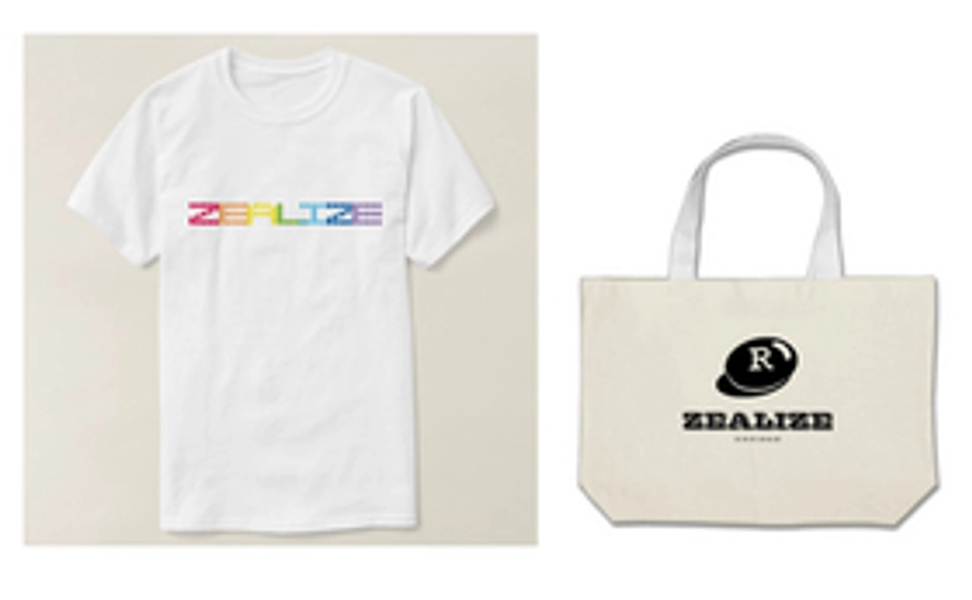 ZEALIZEとのコラボトートバックとコラボTシャツ