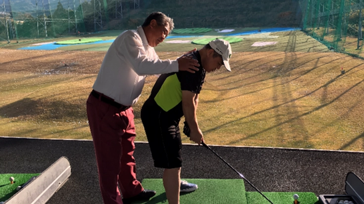 38歳で全盲になった友人とゴルフの大会に出場したい！