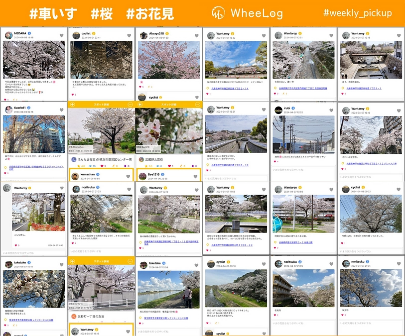 【WheeLog!アプリ投稿の紹介①】weekly_pickup