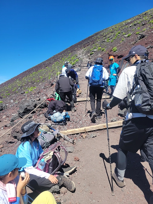 元祖七合目到着