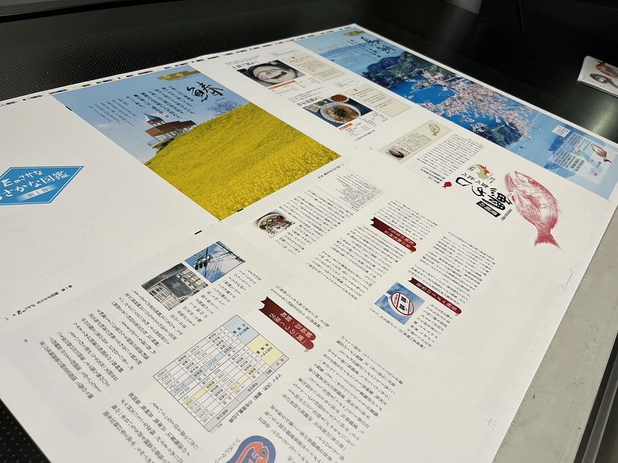 おさかな図鑑　ただいま印刷中です！