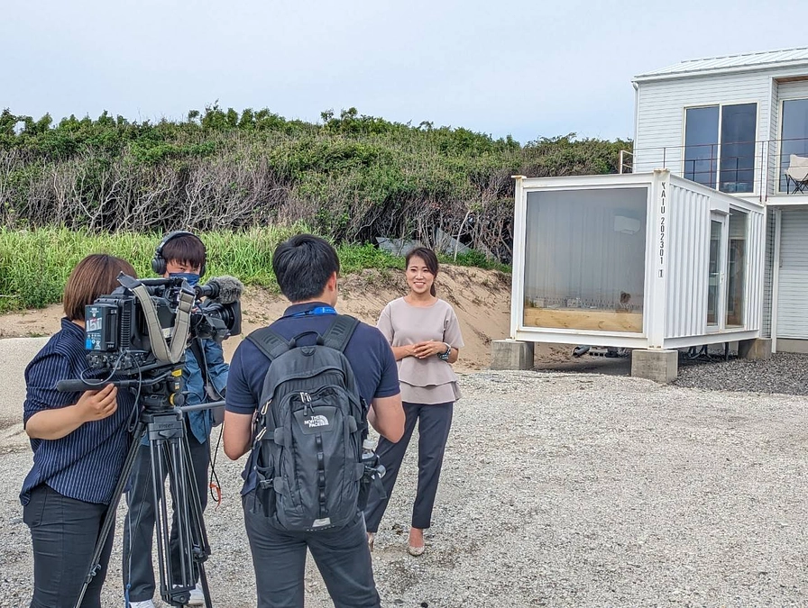 NHKの取材がありました。放送は６月20日夕方のニュース番組です