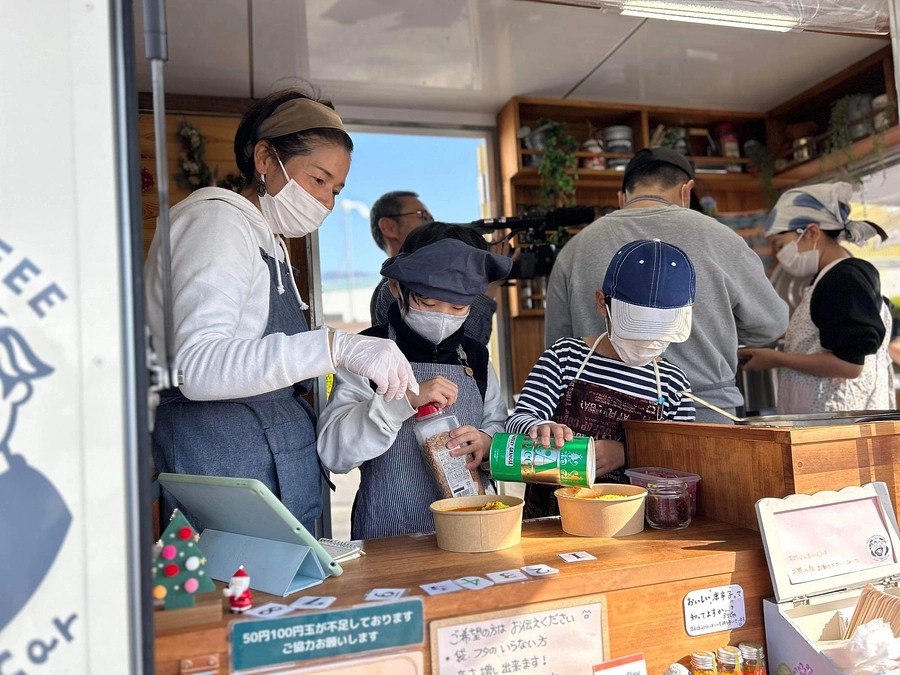 応援メッセージ（13）青木千枝（楽らくキッチンカー）