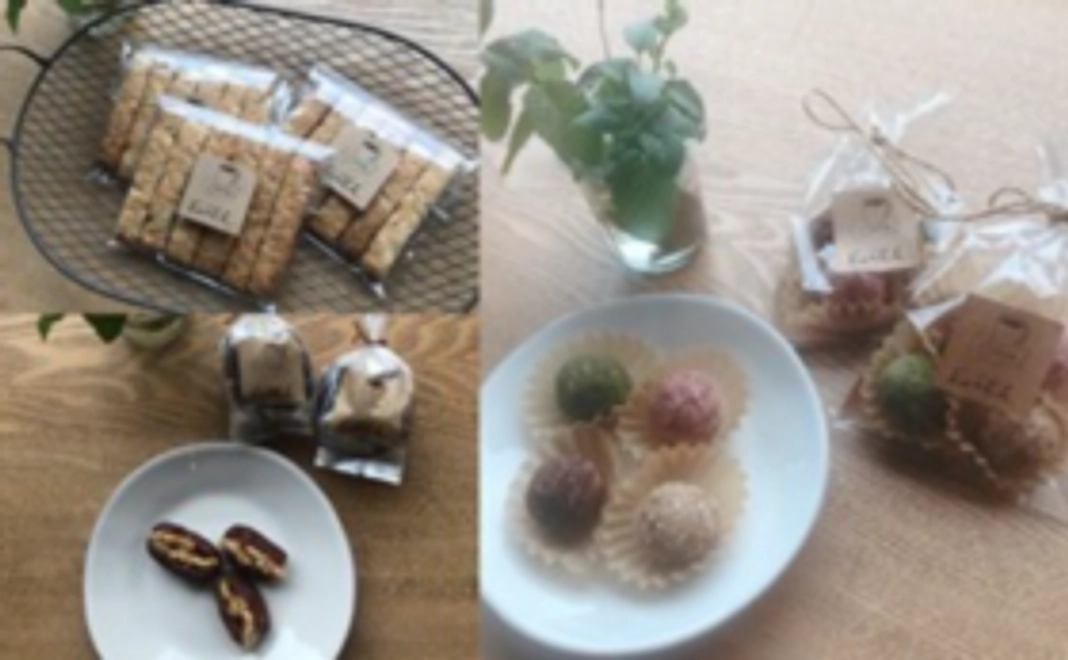 【スィーツ】Organic Vegan焼き菓子をお家でお楽しみください。