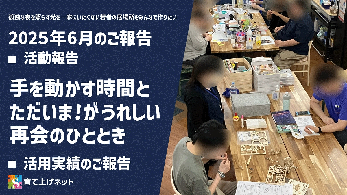 【報告】25年6月の活動状況