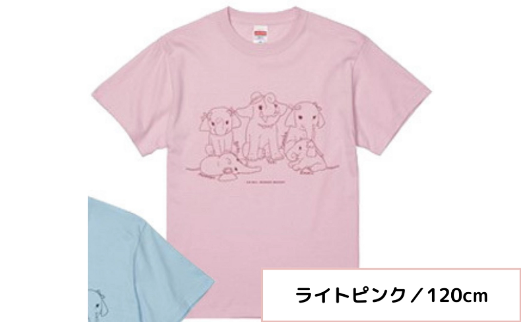 ＜7/12NEW＞結希＆4姉妹支援Tシャツ【ライトピンク／120cm】＋バッジ