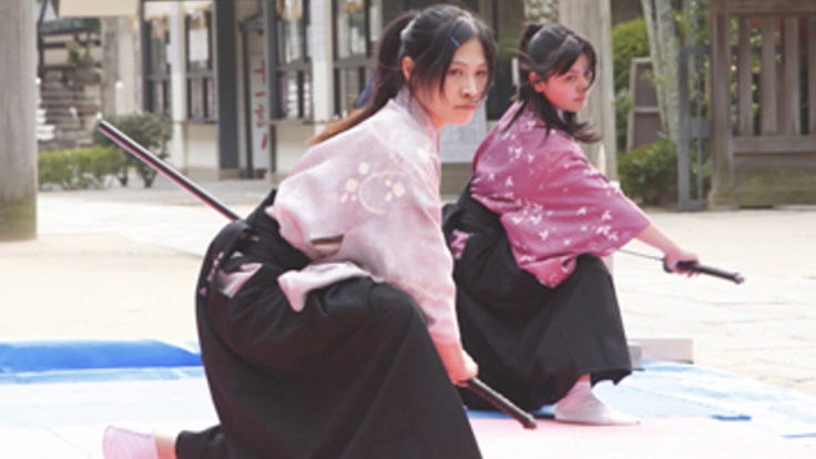 熊野高原神社に古畳を利用した居合試斬体験ができる道場を！