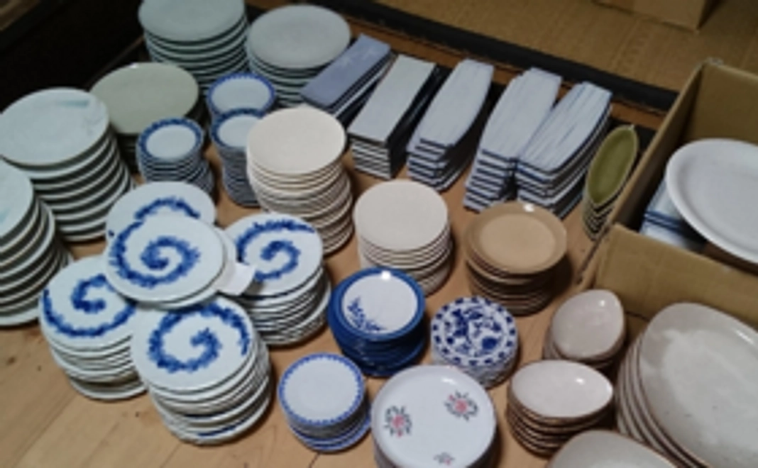 【貴重なデットストック】寿ゞ家で使われていたビンテージの食器類