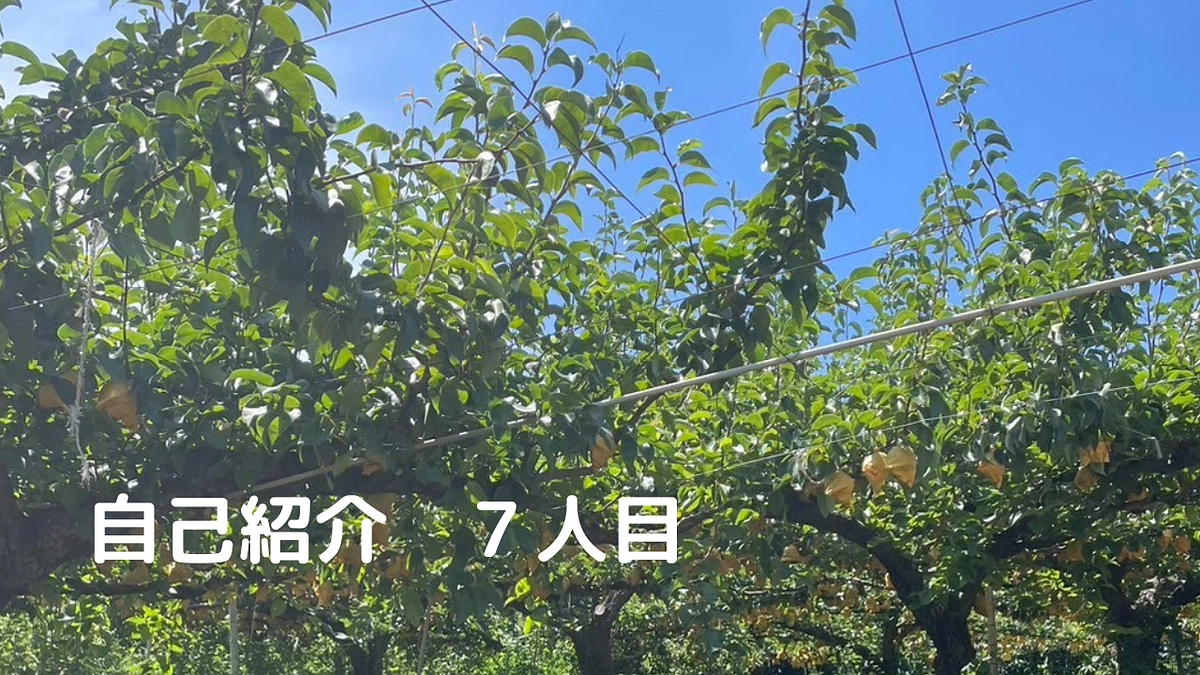 私たちについてもっと知ってほしい！自己紹介⑦