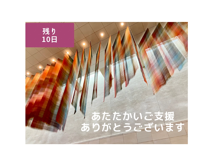 【残り10日】ご支援誠にありがとうございます！
