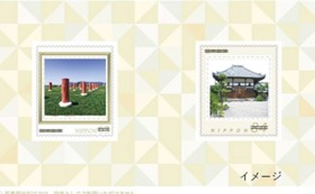 飛鳥・藤原ステッカー（３枚）、ホームページへのご芳名掲載、オリジナル切手（84円郵便切手＋63円郵便切手×各１枚）非売品