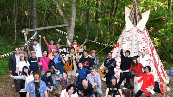 裏磐梯の自然の中で商用電力を使わない音楽イベントを開催したい