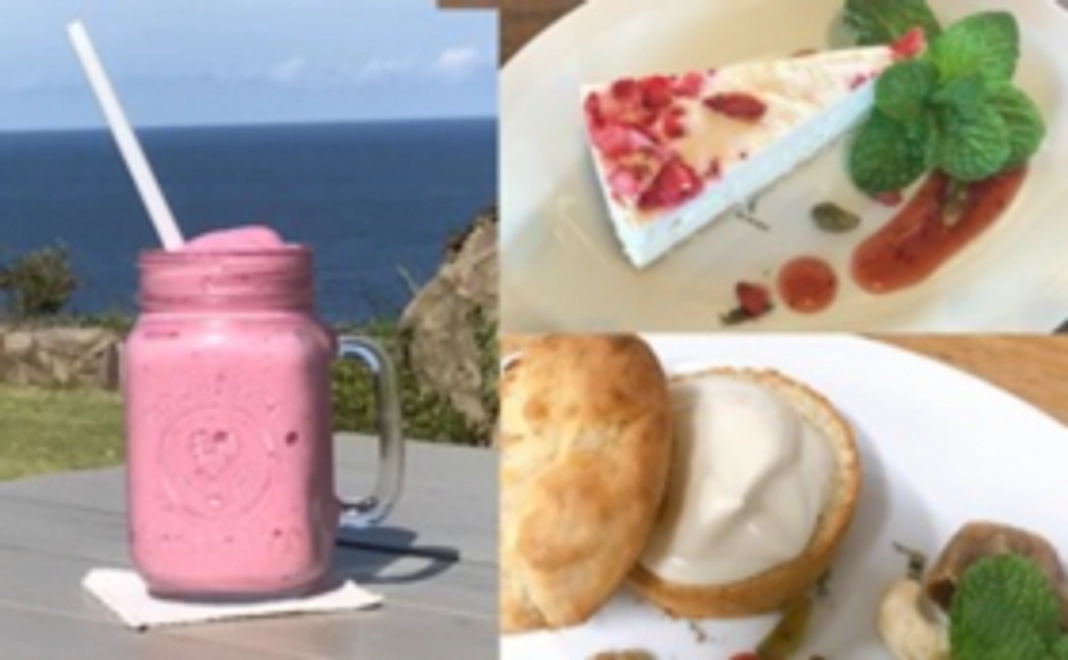 【スィーツ】2人で!オーガニック食材で作ったスィーツをお店でお楽しみください。